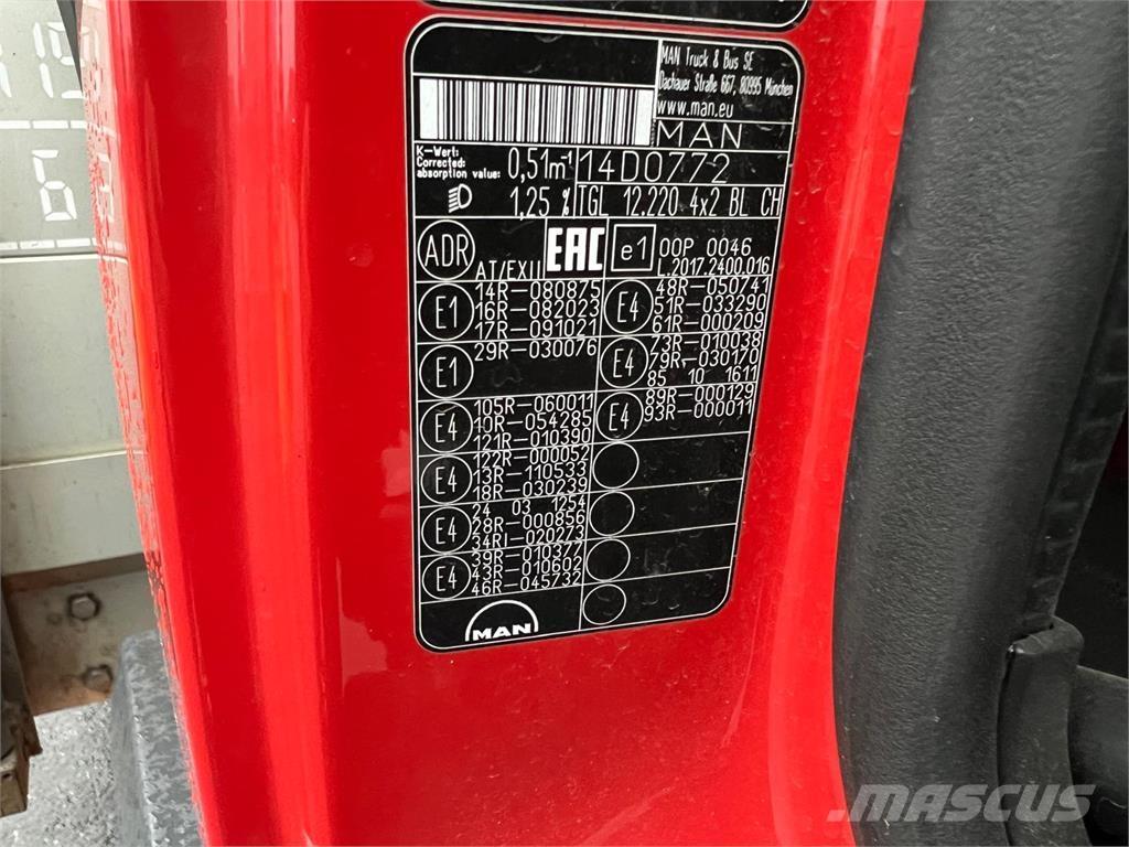 MAN TGL 12-220 BL Elhúzható ponyvás