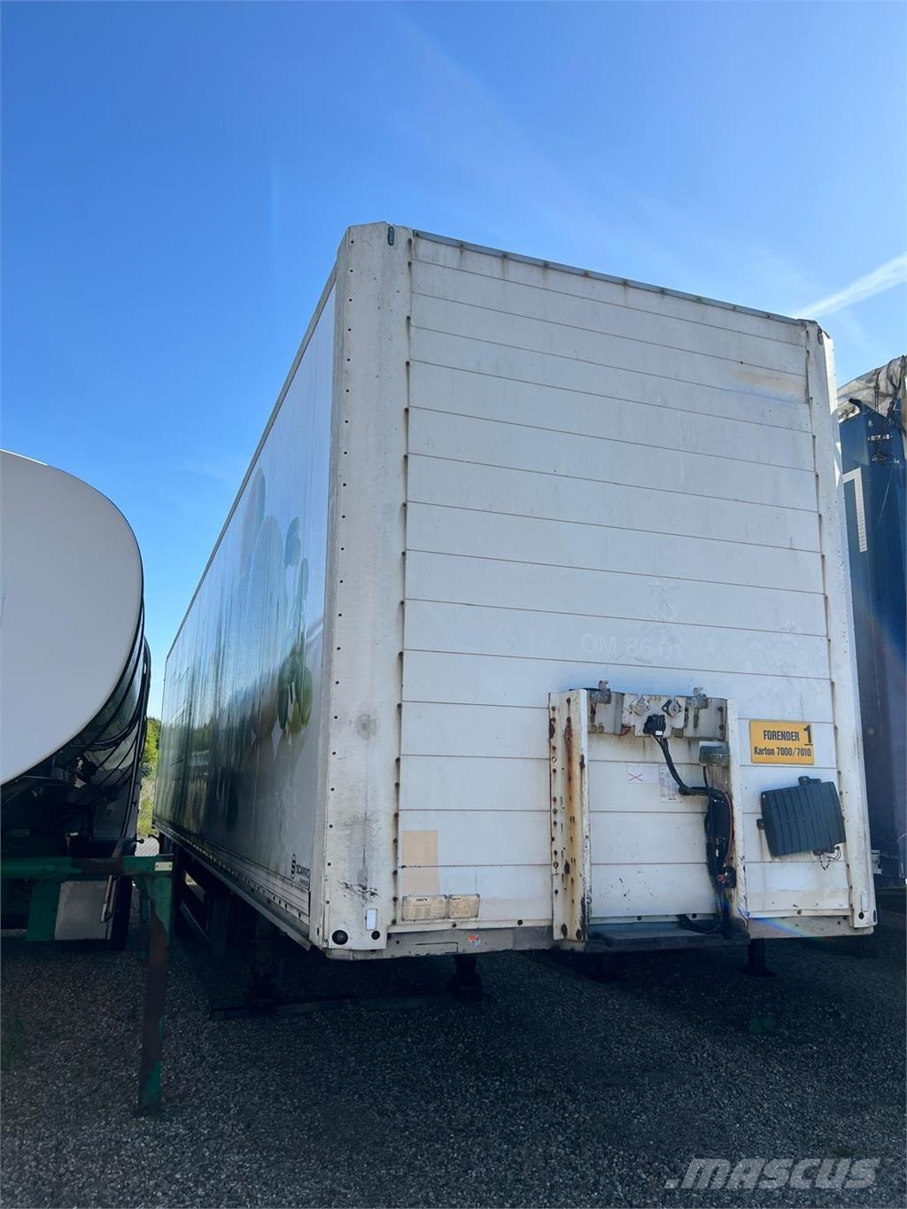 Schmitz 13,6 mtr boks Dobozos félpótkocsik