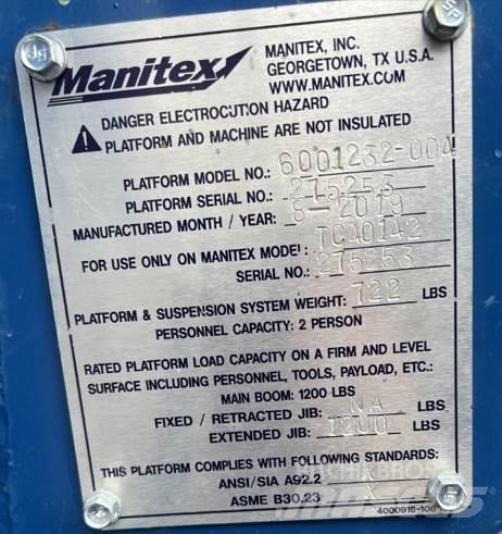 Manitex  Daru tertozékok és felszerelések