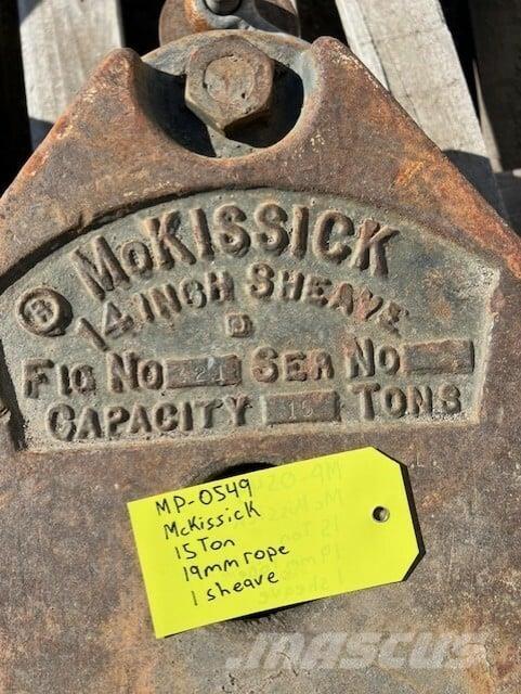  McKissick Daru tertozékok és felszerelések