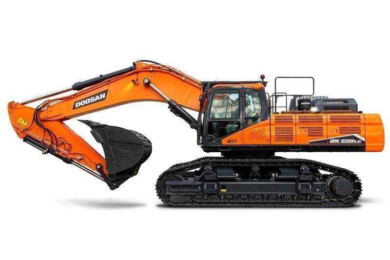 Doosan DX530LC-7 Lánctalpas kotrók