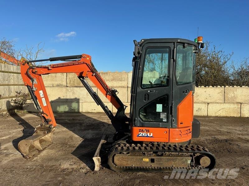 Hitachi ZX26U-6 CLR Mini kotrók < 7t