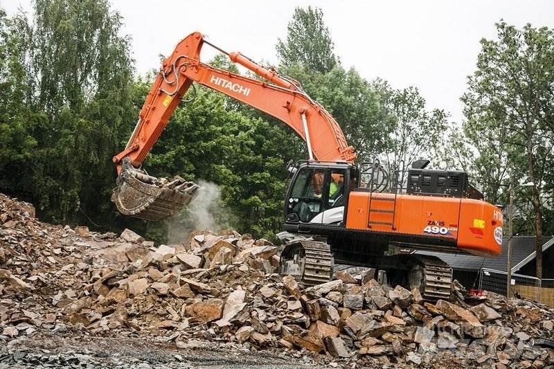 Hitachi ZX490 Lánctalpas kotrók