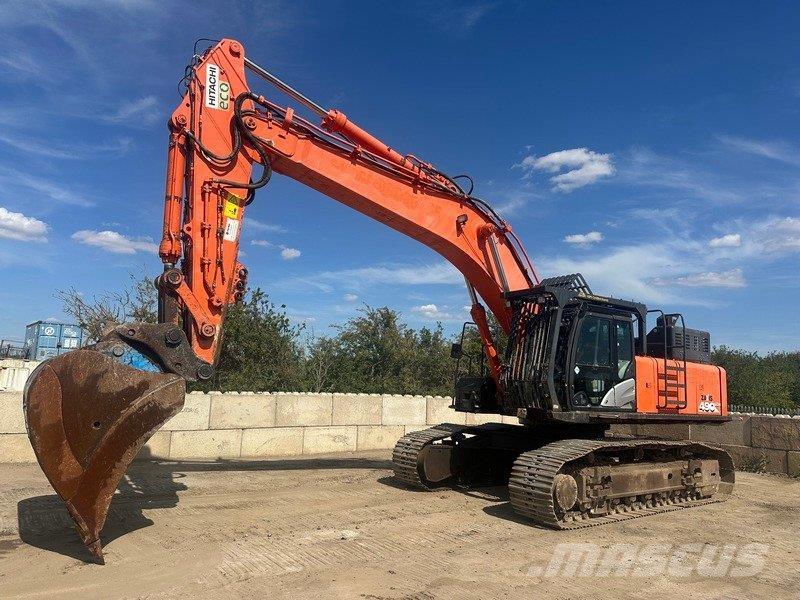 Hitachi ZX490 Lánctalpas kotrók
