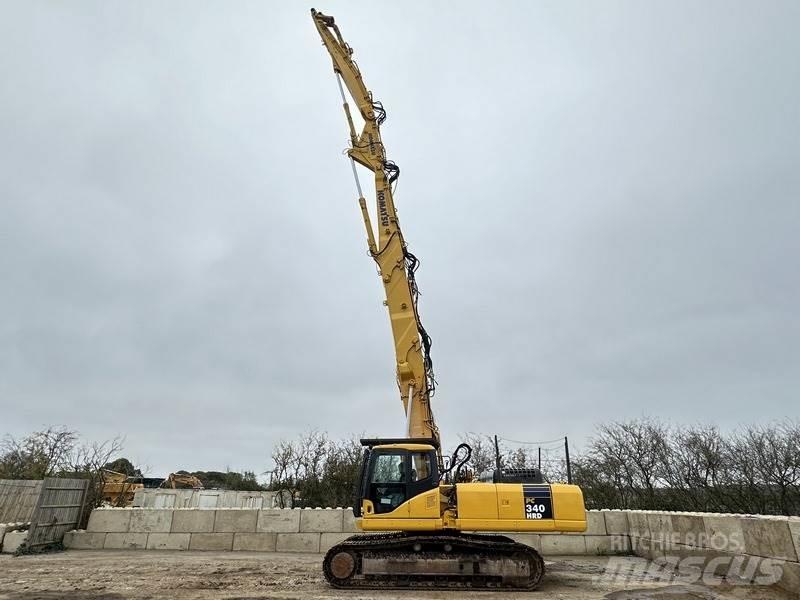 Komatsu PC340 HRD-7 Bontásra használt kotrók