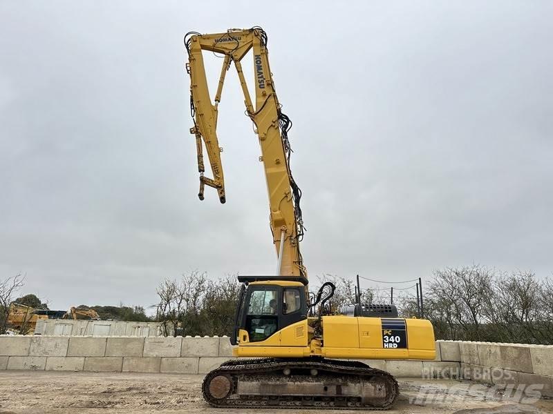 Komatsu PC340 HRD-7 Bontásra használt kotrók
