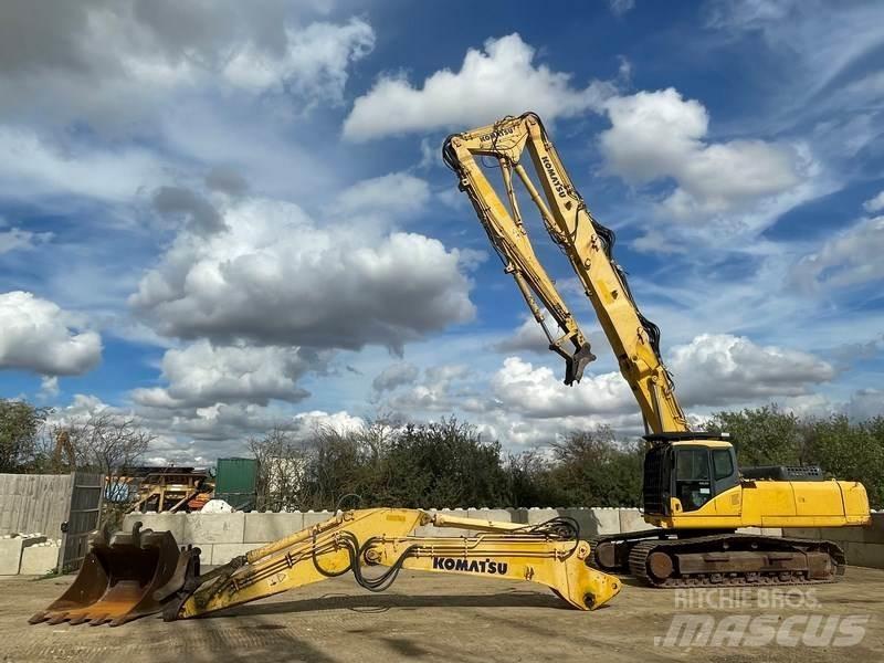 Komatsu PC340LCD-7 Bontásra használt kotrók