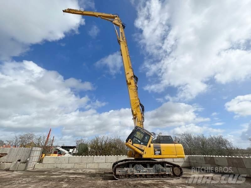 Komatsu PC490HRD-11 Bontásra használt kotrók