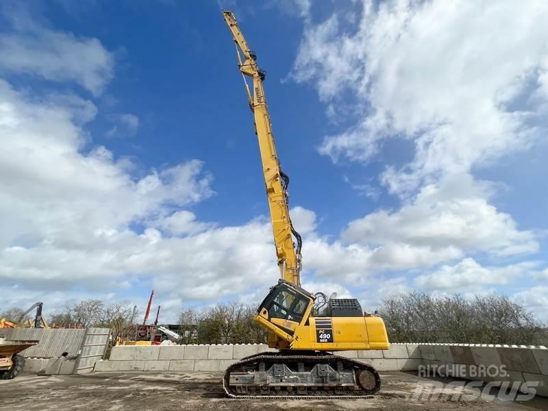 Komatsu PC490HRD-11 Bontásra használt kotrók