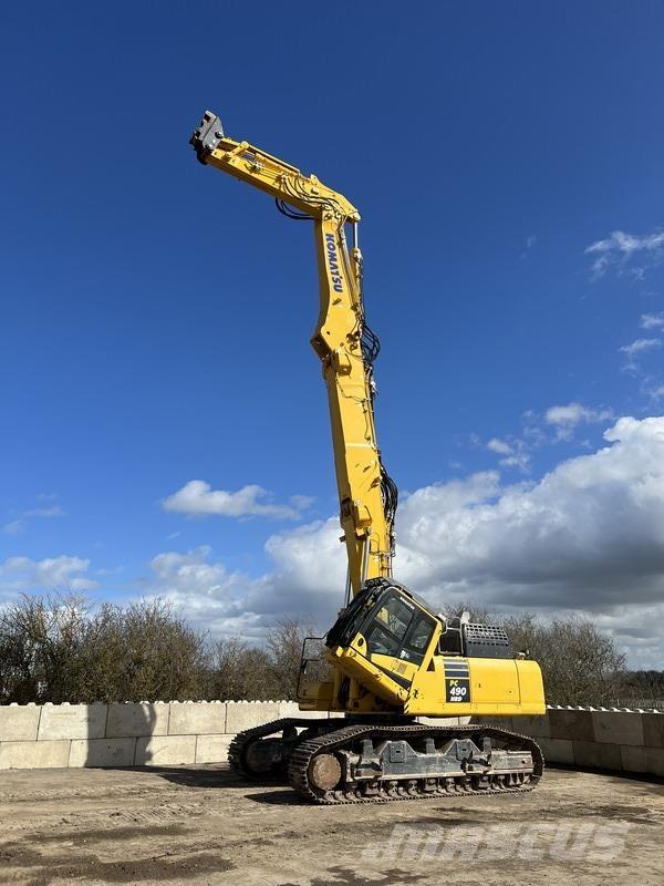Komatsu PC490HRD-11 Bontásra használt kotrók