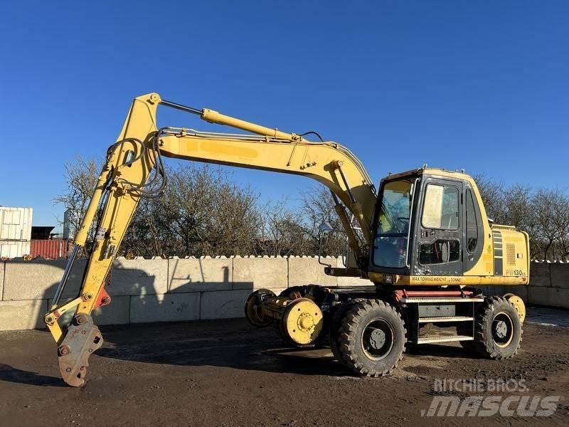 Komatsu PW130-6 Gumikerekes kotrók