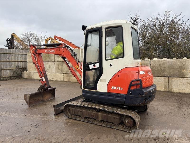 Kubota KX71-3 Mini kotrók < 7t