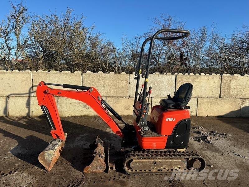 Kubota U10-3 Mini kotrók < 7t