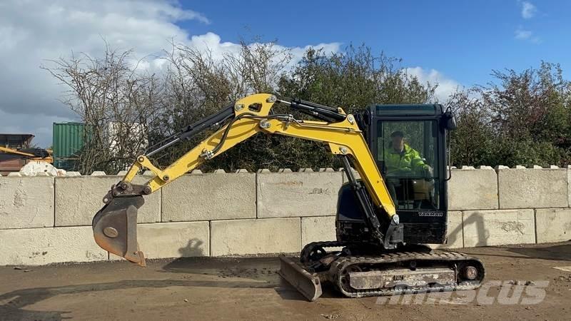 Yanmar sv26 Mini kotrók < 7t