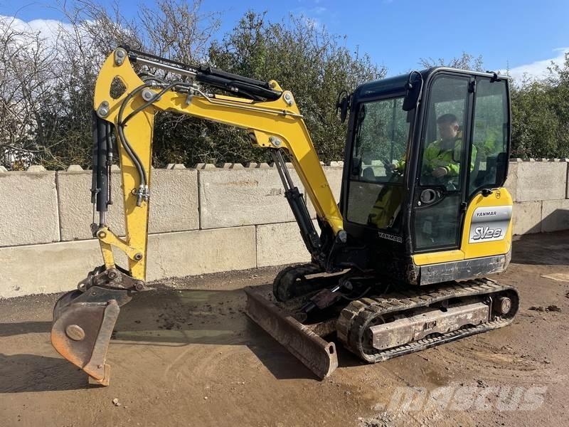 Yanmar sv26 Mini kotrók < 7t