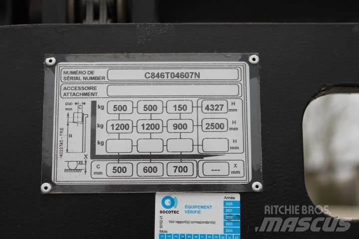 Yale MS12AC Gyalogkíséretű targonca