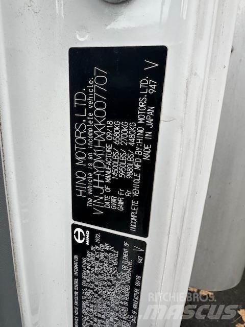 Hino 155 Dobozos teherautók