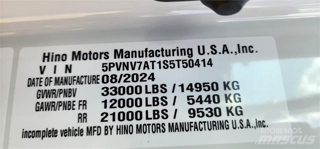 Hino L7 Fülkés alváz