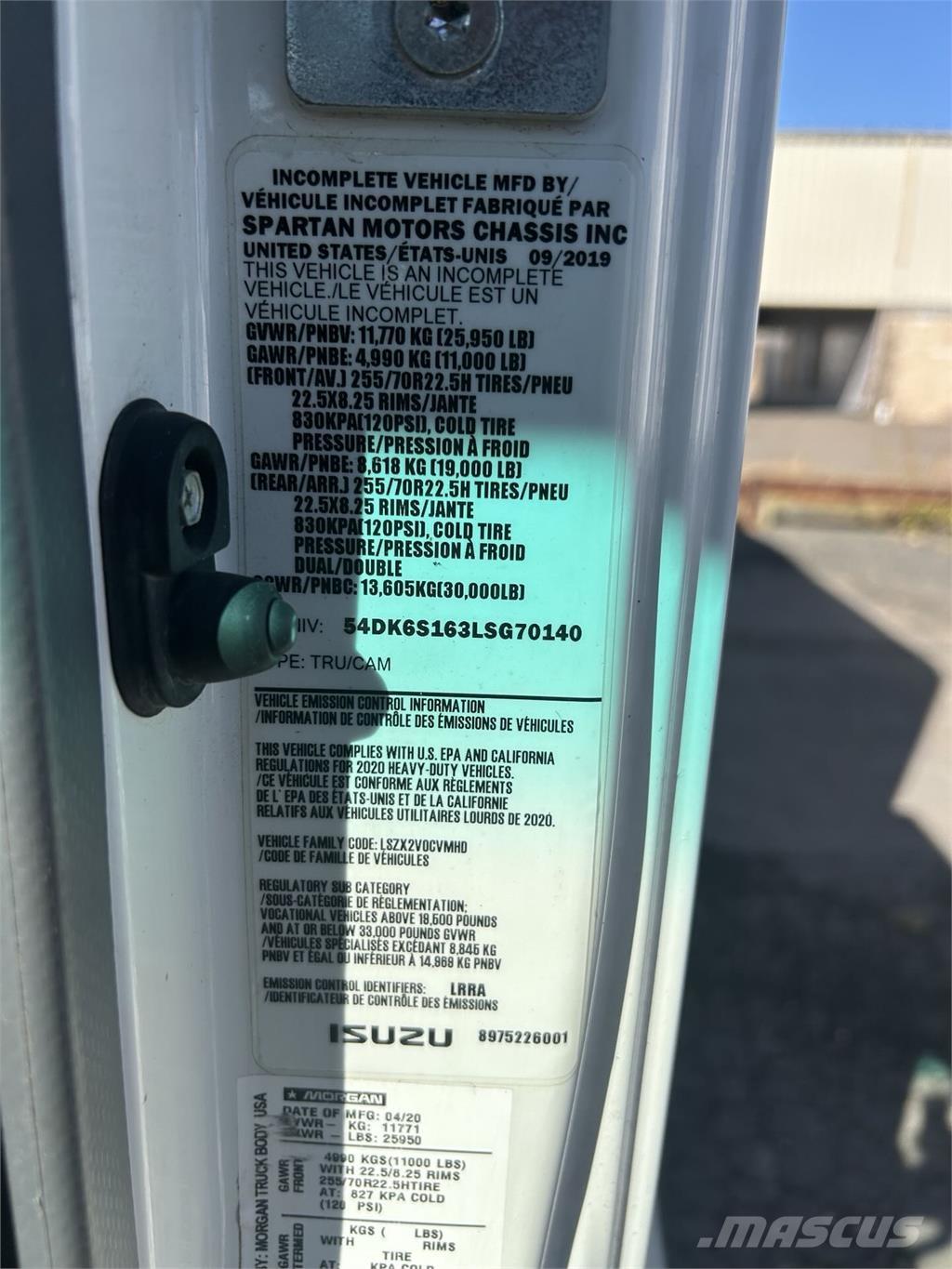 Isuzu FTR Dobozos teherautók