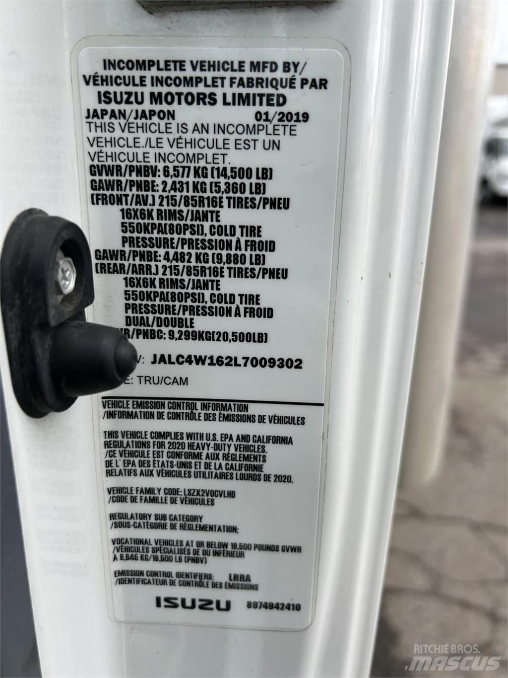 Isuzu NPR Dobozos teherautók