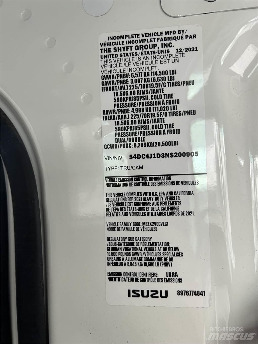 Isuzu NPR HD DC Egyéb