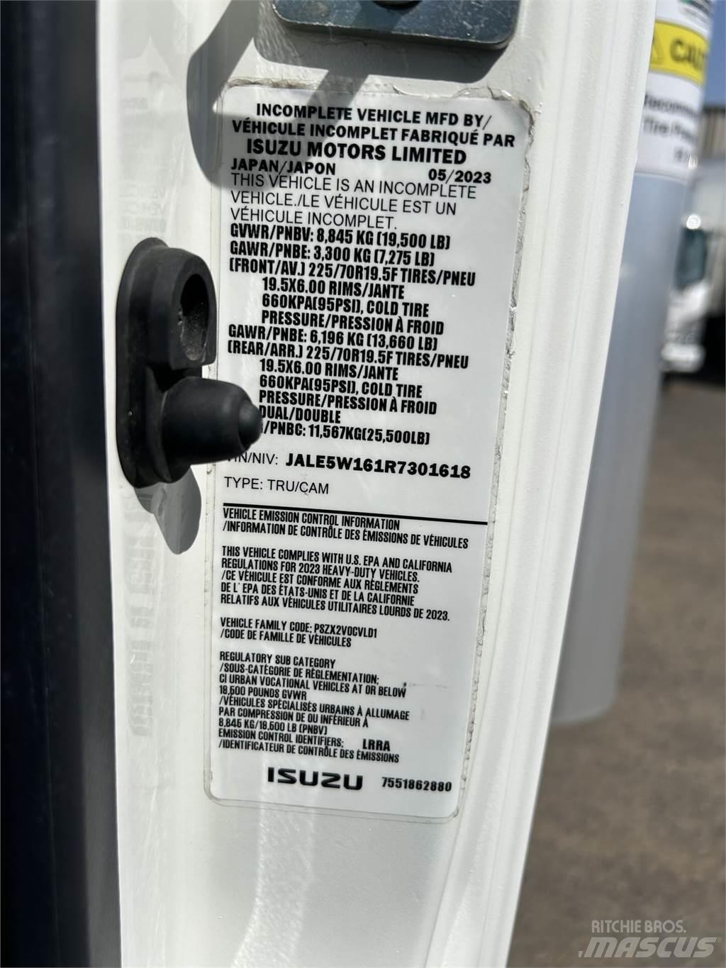 Isuzu NRR Dobozos teherautók
