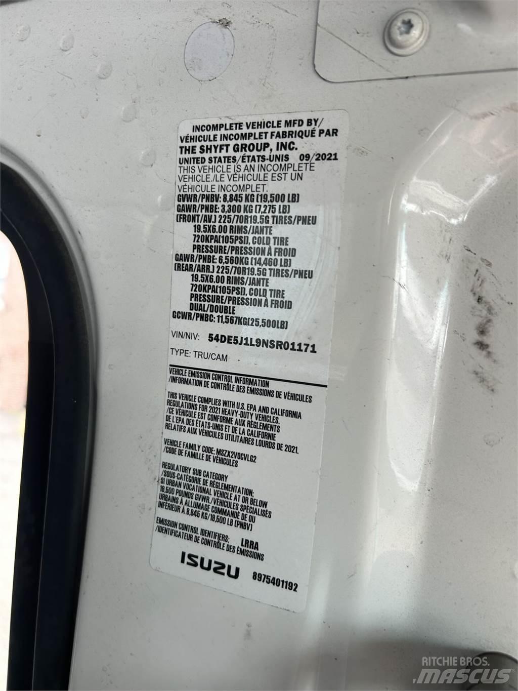 Isuzu NRR DC Billenő teherautók