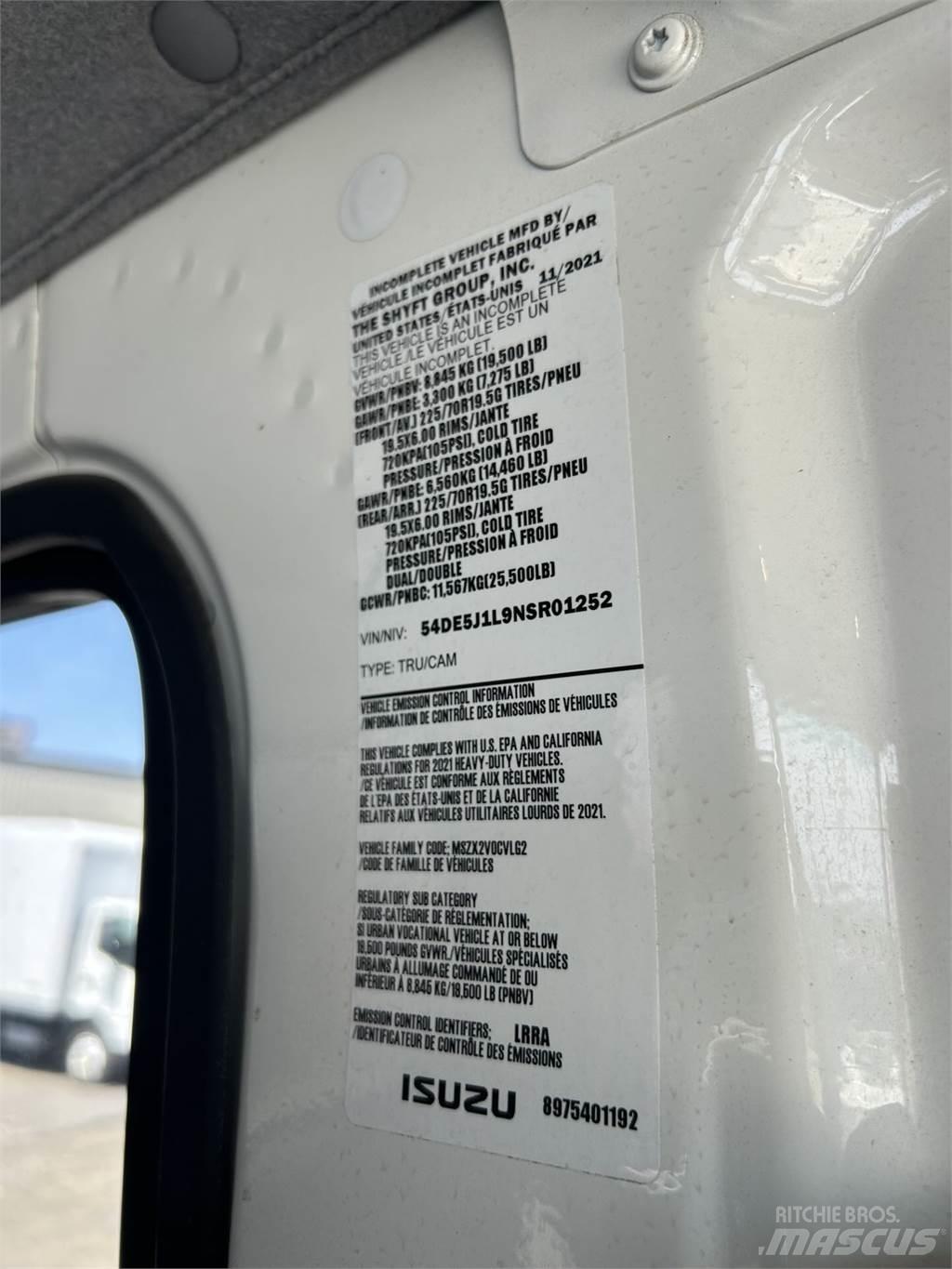 Isuzu NRR DC Billenő teherautók