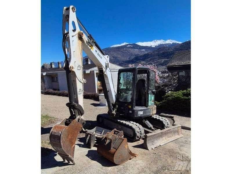 Bobcat E50 Mini kotrók < 7t