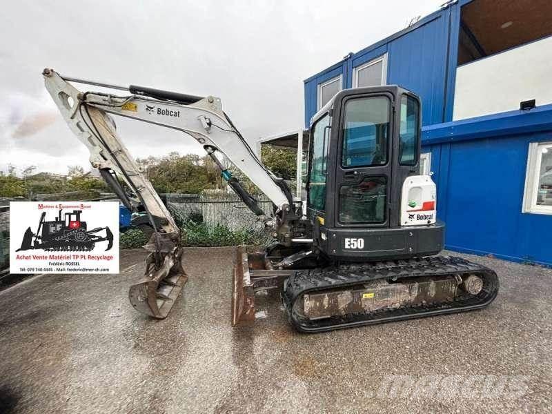 Bobcat E50 Mini kotrók < 7t