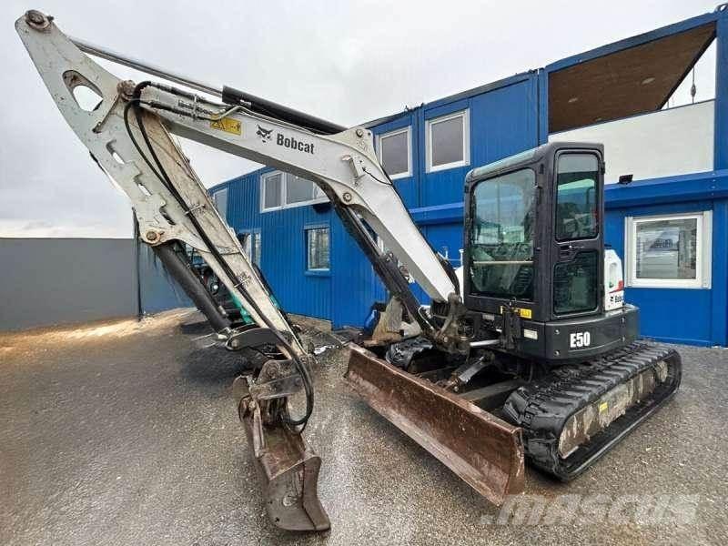 Bobcat E50 Mini kotrók < 7t
