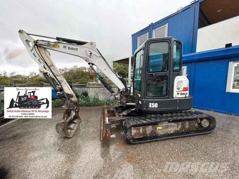 Bobcat E50 Mini kotrók < 7t