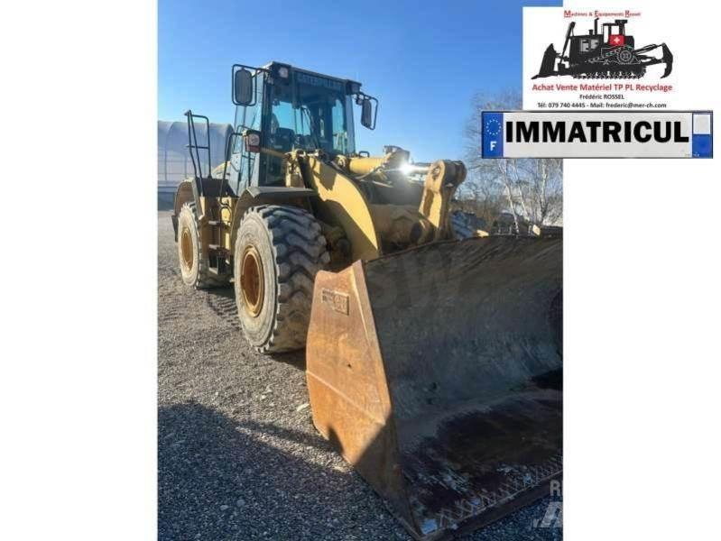 CAT 962G Gumikerekes homlokrakodók