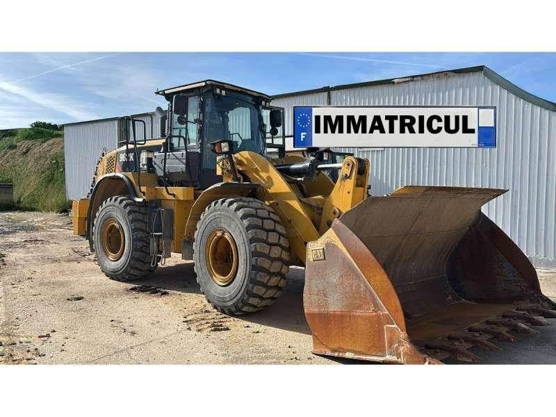 CAT 962K Gumikerekes homlokrakodók
