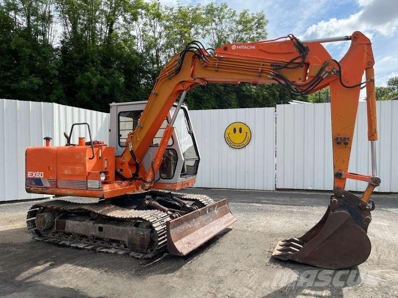 Hitachi EX60 Lánctalpas kotrók