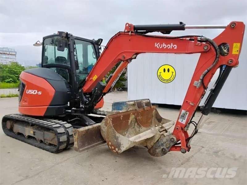 Kubota U50-5 Mini kotrók < 7t