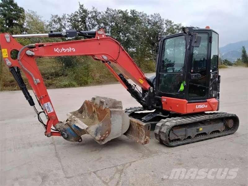 Kubota U50-5 Mini kotrók < 7t