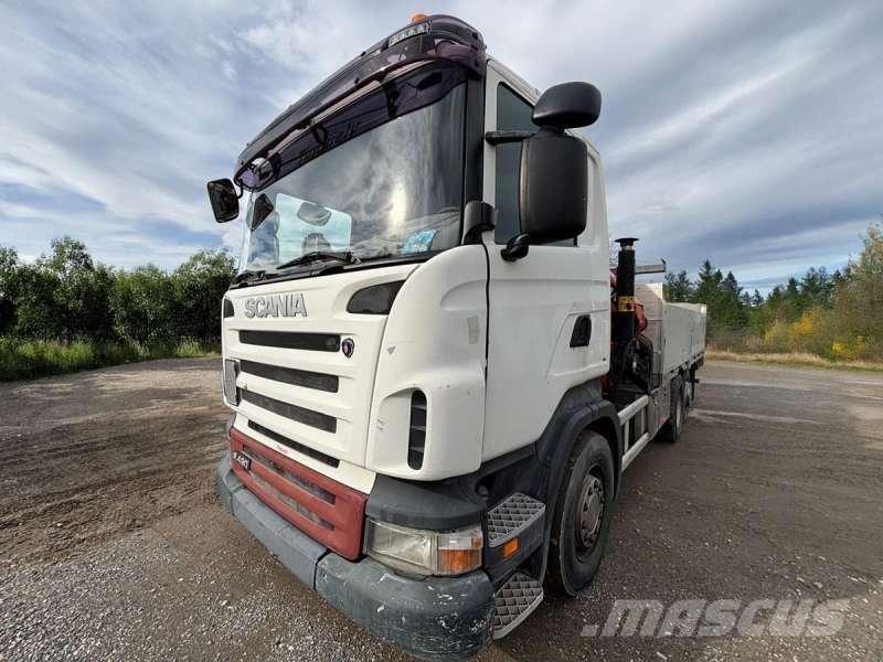 Scania R420 Platós / Ponyvás teherautók