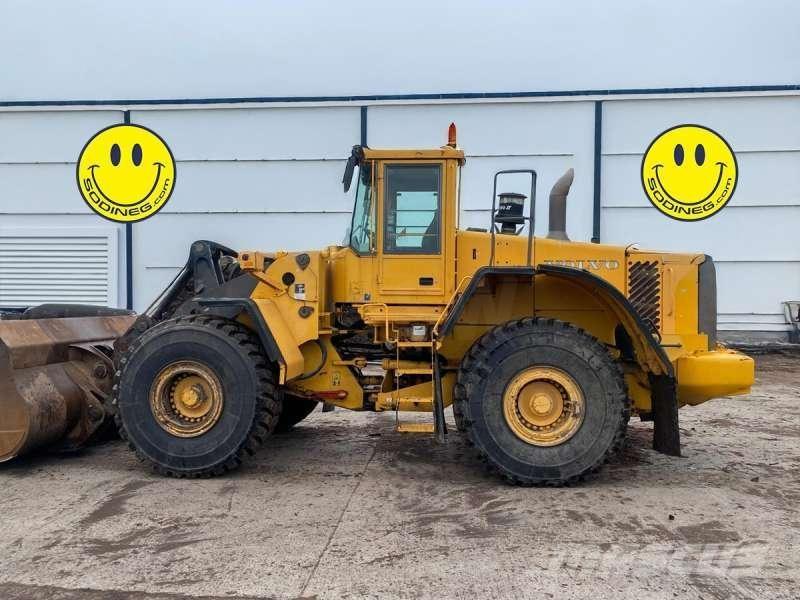 Volvo L180E Gumikerekes homlokrakodók