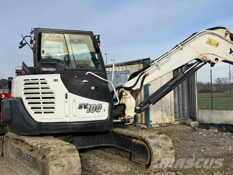Yanmar SV100 Lánctalpas kotrók