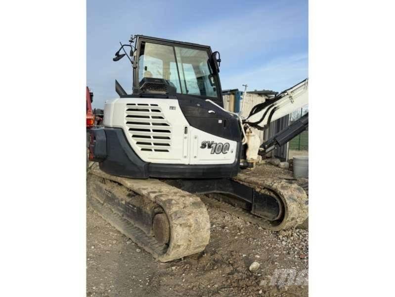 Yanmar SV100 Lánctalpas kotrók