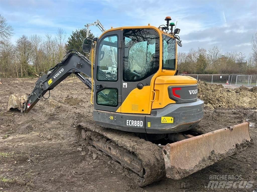 Volvo ECR88D Lánctalpas kotrók