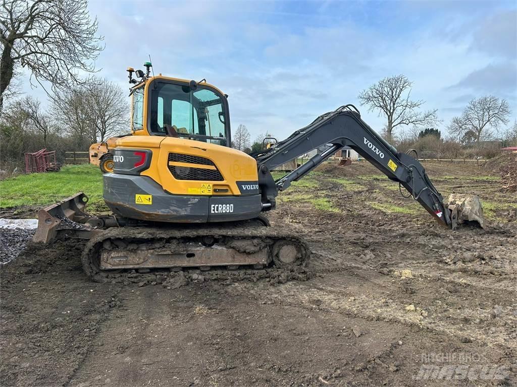 Volvo ECR88D Lánctalpas kotrók