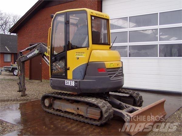 Volvo ECR38 Mini kotrók < 7t