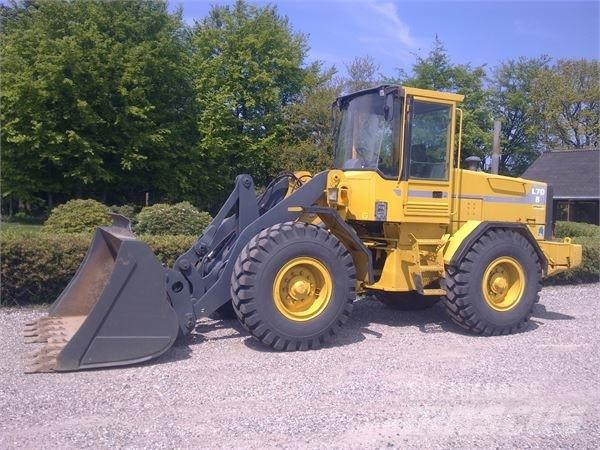 Volvo L70B Gumikerekes homlokrakodók