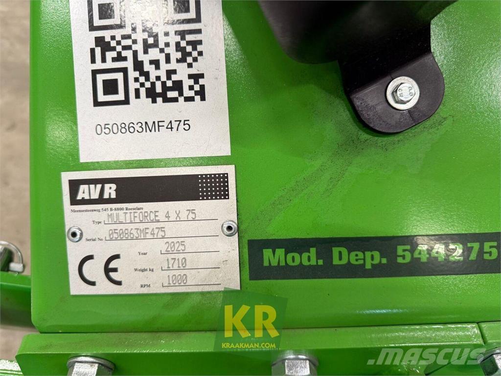 AVR MultiForce Gyökérzöldség kultivátorok