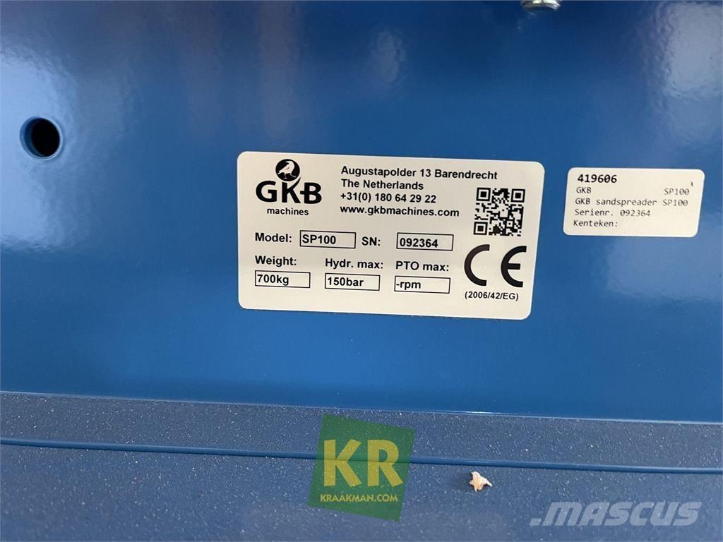  GKB Sandspreader Homok és Sószórók