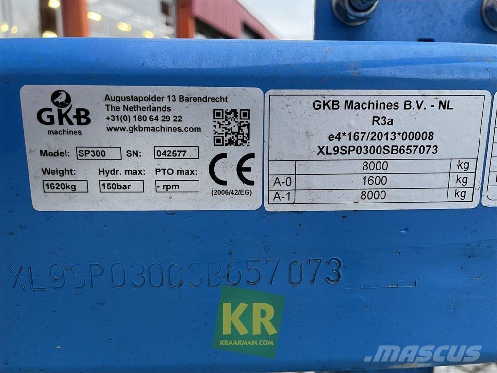  GKB Sandspreader Homok és Sószórók