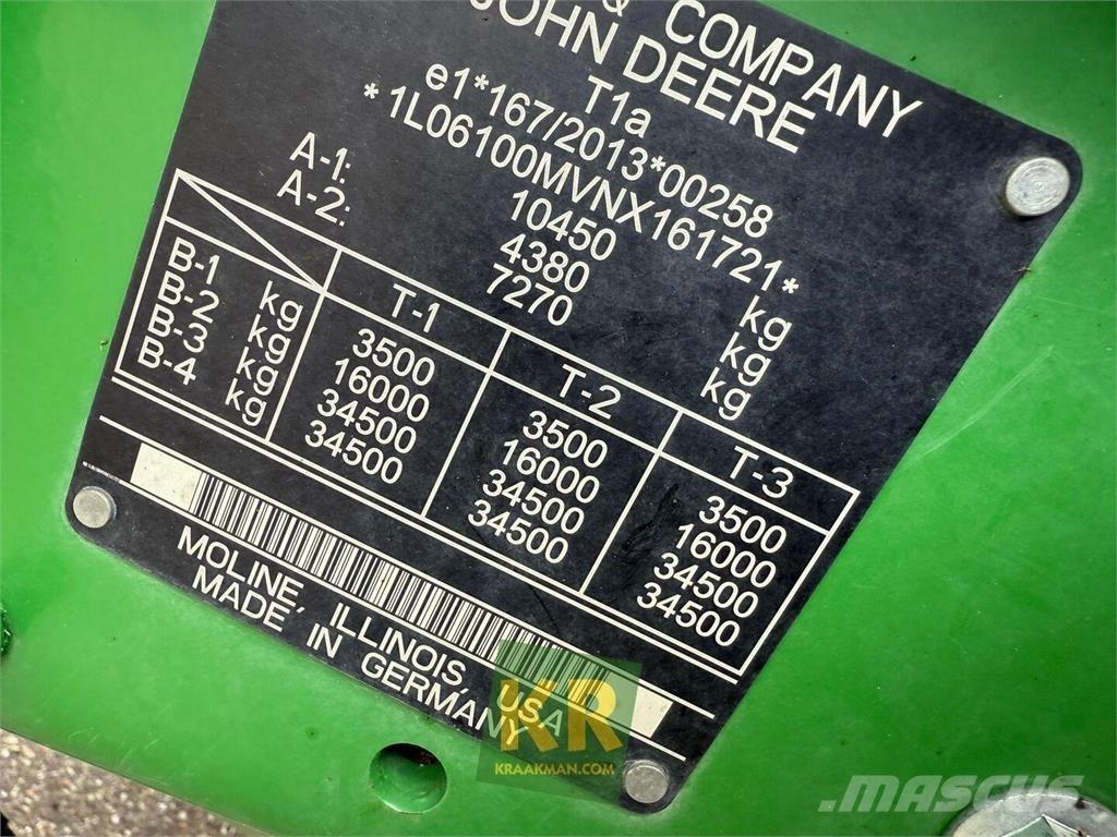 John Deere 6100M Traktorok