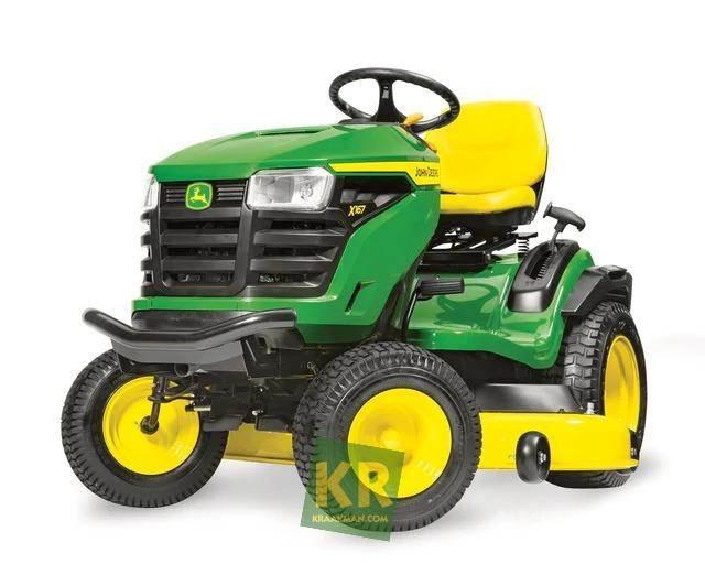 John Deere X167 Ráülős fűnyírók